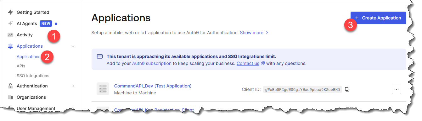 Figure 19.2 Create Auth0 App
